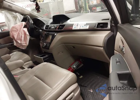 2014 Honda Odyssey Ex-L z USA, uszkodzony, nr VIN 5FNRL5H63EB105726